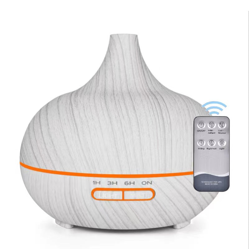 超聲波木紋香薰加濕器 500ML Ultrasonic Wood Grain Aromatherapy Humidifier