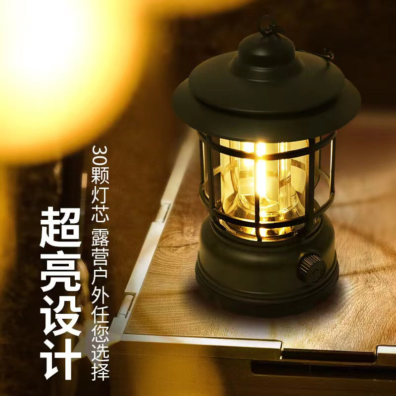 超長續航多功能戶外野營燈（可充電） Ultra-Long-Lasting Multi-Functional Outdoor Camping Light (Rechargeable)