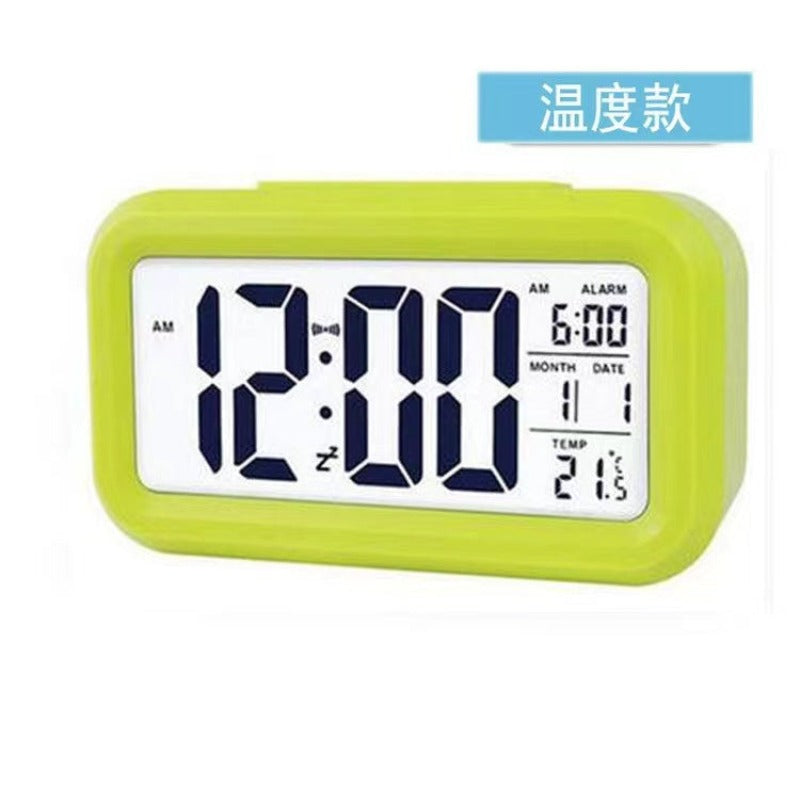 學生鬧鐘 （配有萬年曆和夜燈）Student Alarm Clock (with Calendar and Night Light)