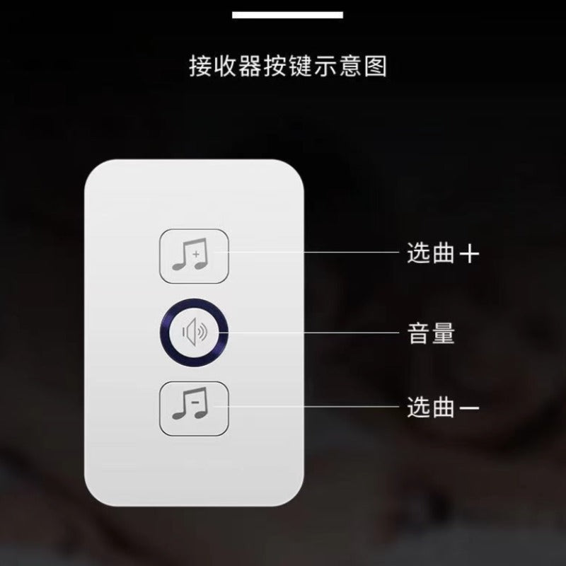 電子遙控無線門鈴家用智能門鈴