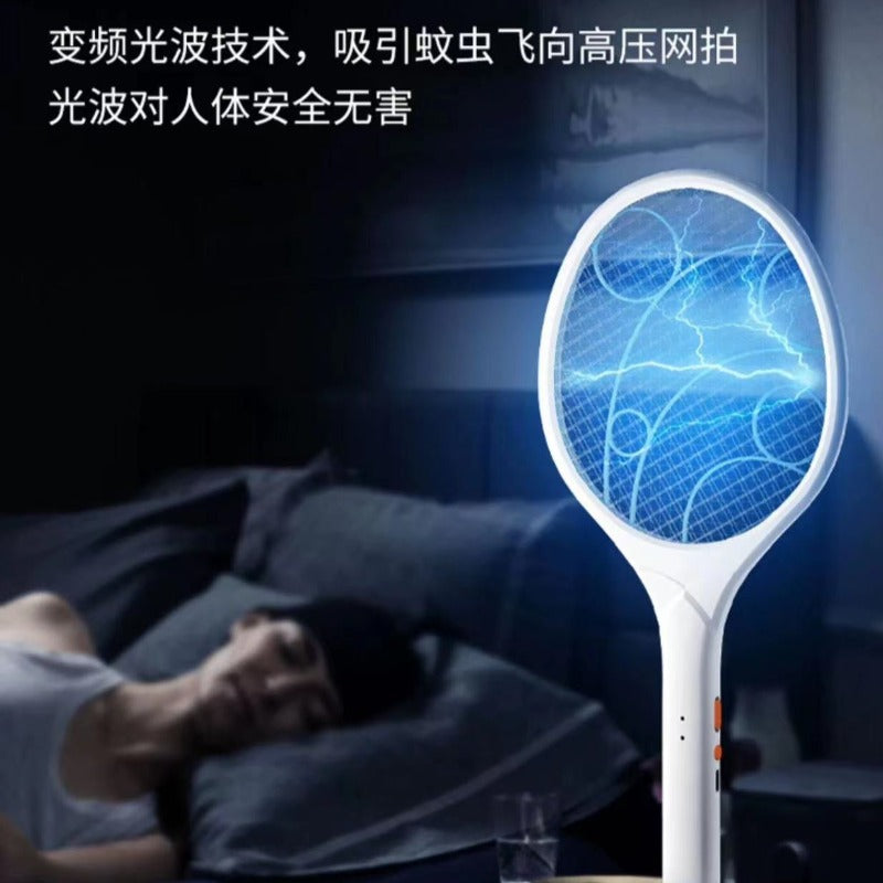 新款電蚊拍滅蚊燈二合一USB充電式戶外家用滅蚊器